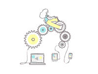 Connected automation across equipment and digital devices